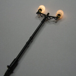 LED twin globe uplighter DCC compatiable