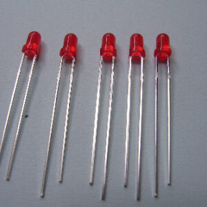 auto flashing red LED's