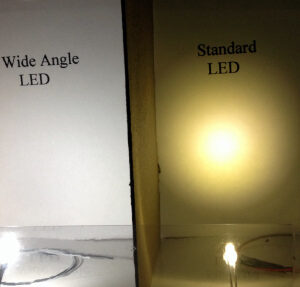 Buildings lights. Wide angle LED's from 4.99 for 10 prewired for 12 volts