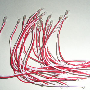 16 volt wired clear lamps