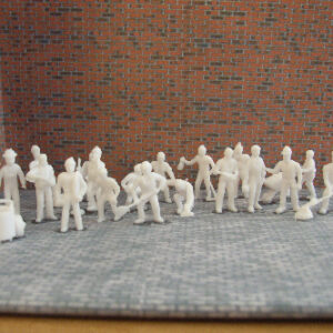 OO scale Rail Workers set 22pcs