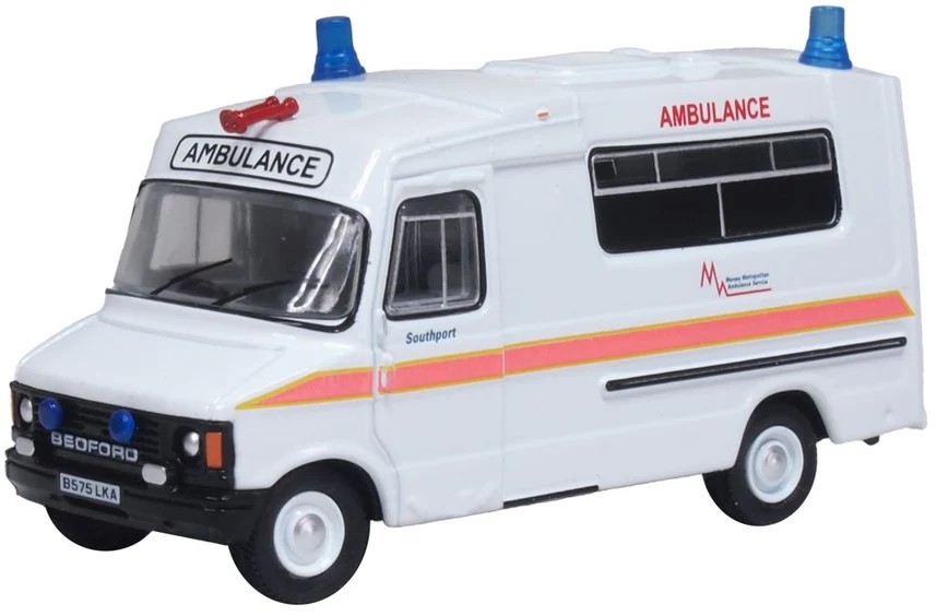 Bedford CF Ambulance with fitted flashing blue lights